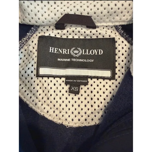 Henri Lloyd Traverse Womens Jacket Navy Blue Full Zip Knit Marine XS Y20111 - Image 5