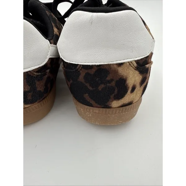 DV Dolce Vita Women's Sneaker Voyage Leopard Fashion Suede Size 9 1/2 9.5 - Image 4