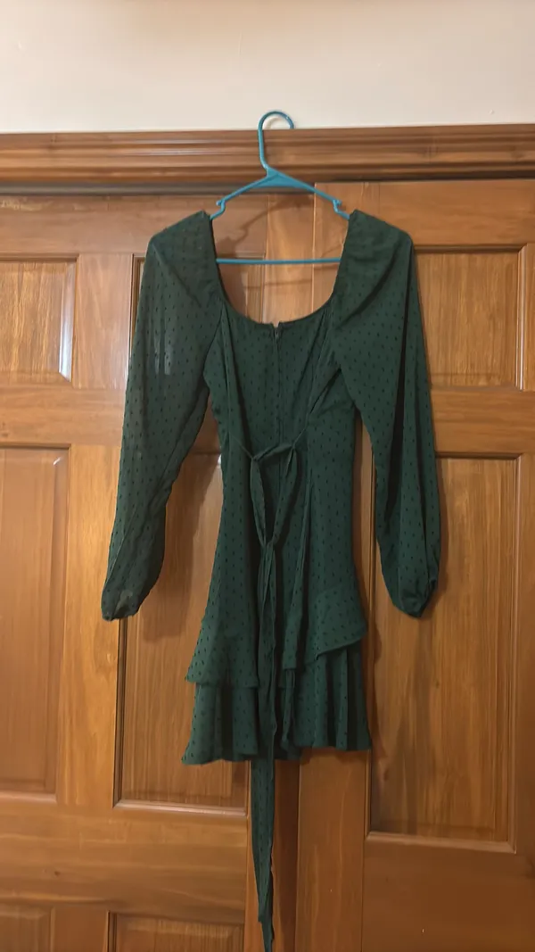 Trixxi Green Mini Dress - Image 3