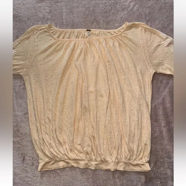 Free‎ People Women’s Lightweight Pullover Long Sleeve Blouse Size Xsmall - Image 2