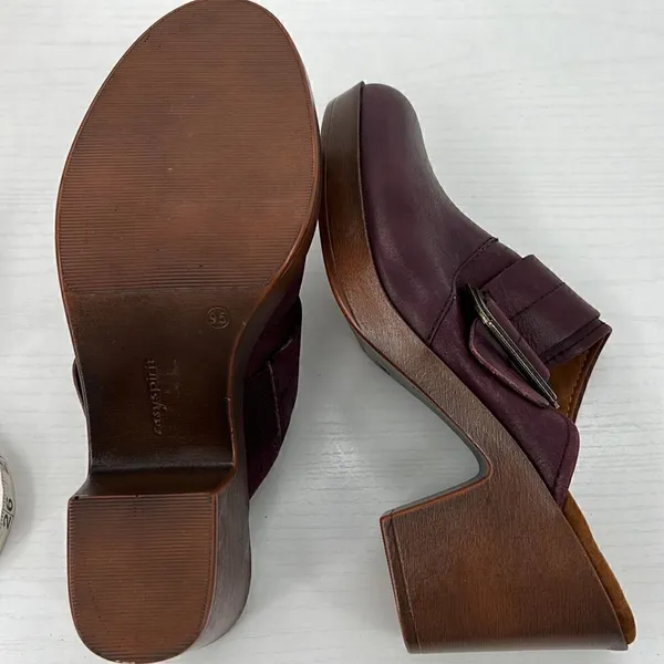 Easy Spirit plum Harvina clogs size 9.5 - Image 7