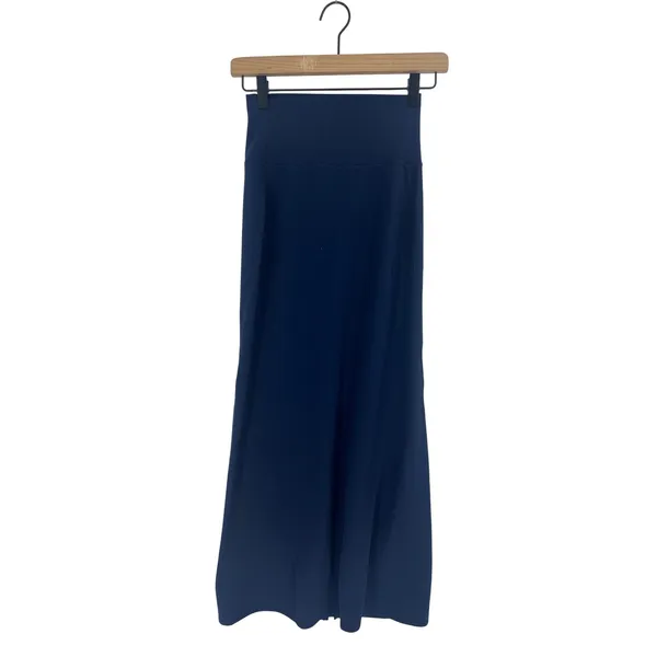 Lululemon Nulu Slim-Fit High-Rise Maxi Skirt Club Blue XXS‎ - Image 2