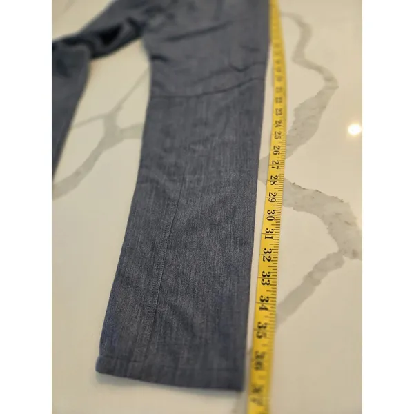 FIGS Technical Collection Scrub Pants Size Small Heather Gray Zip Pockets - Image 10