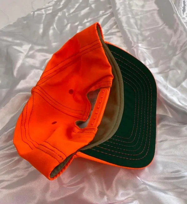 Vintage BUCK Bright Colors Trucker Hat - Image 3