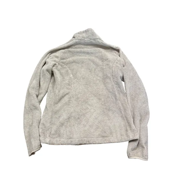 The North Face Osito 2 Full Zip Fleece Jacket Cream Womens‎ Small - Image 2