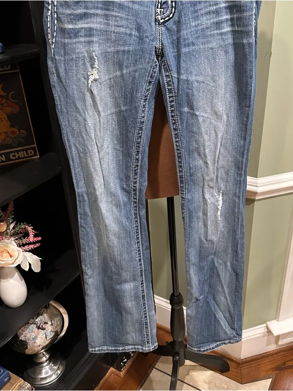 Miss Me JP55014‑13 Bootcut Jeans – Classic Embellished Pockets – Size 30 - Image 3