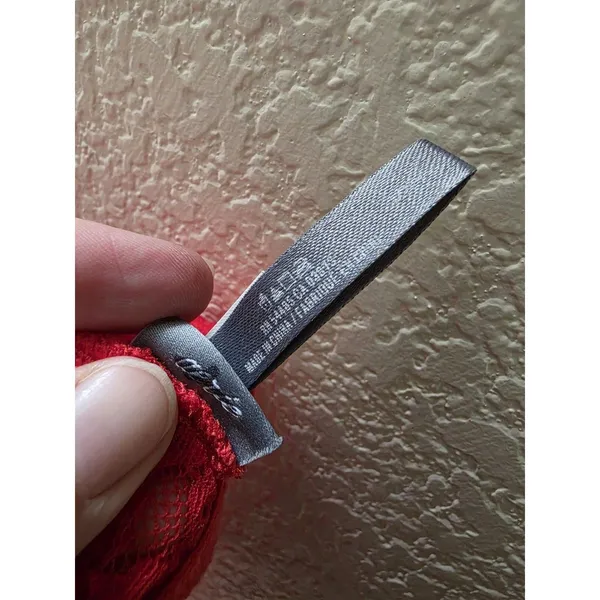 Aerie Red Lace Racerback Bralette Bra Lingerie Top Women Small Petite Dainty - Image 5