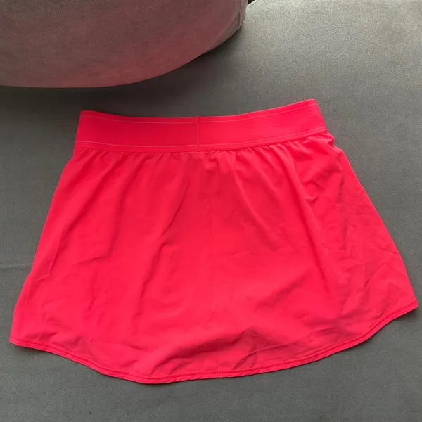 Alo Yoga Match Point Tennis Skirt Fluorescent Pink Coral M - Image 8
