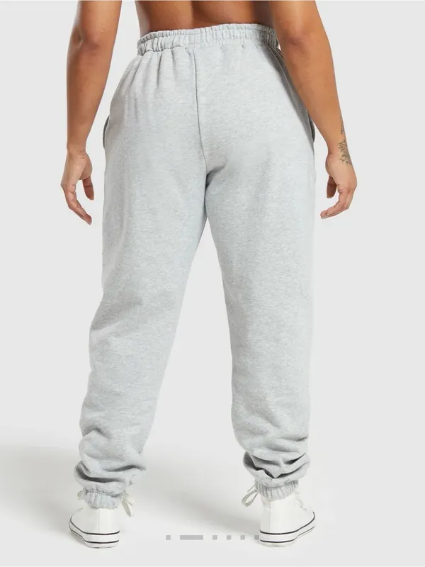 Gymshark Weight Lifting Club Jogger Women’s Light Gray Size Medium - Image 3