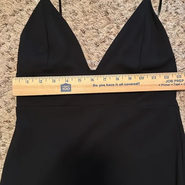 American‎ Threads LBD, black, spaghetti strap, Vneck - Image 8