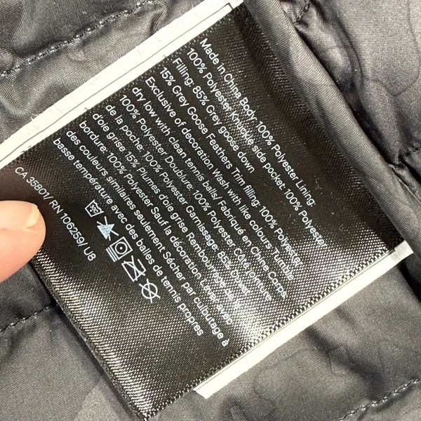 Lululemon Pack It Down Jacket Heritage 365‎ Camo Deep Coal Multi Black Size 4 - Image 10