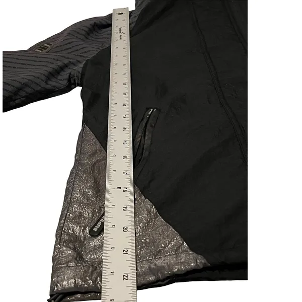 Superdry SD-Windcheater‎ Arctic Impact Jacket Black/Gray/Silver Size 4 GUC - Image 11