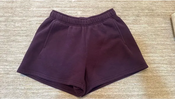 OFFLINE by Aerie Plum 3” Cloud Fleece Shorts - Image 2