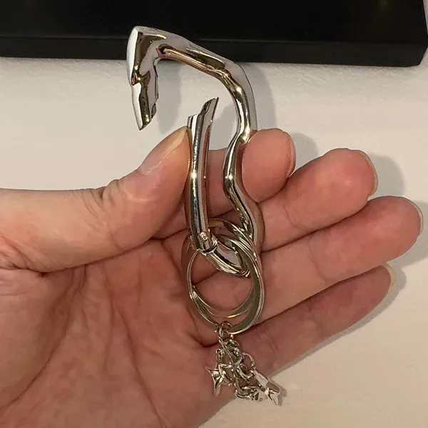 Star Keychain Charm for Men Women Carabiner Car Keychain Key Ring Bag Charm - Image 5