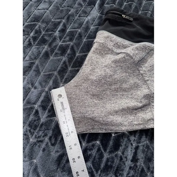 Lululemon Women's Run Time Shorts Athletic with Liner Black Gray Size 6 - Image 8