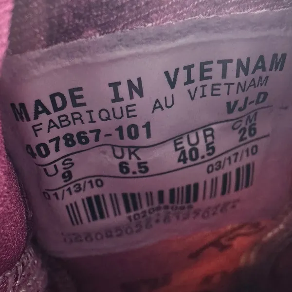 Nike Air Max 90 Women's Shoes Gray Pink‎ Size 9 - Image 3