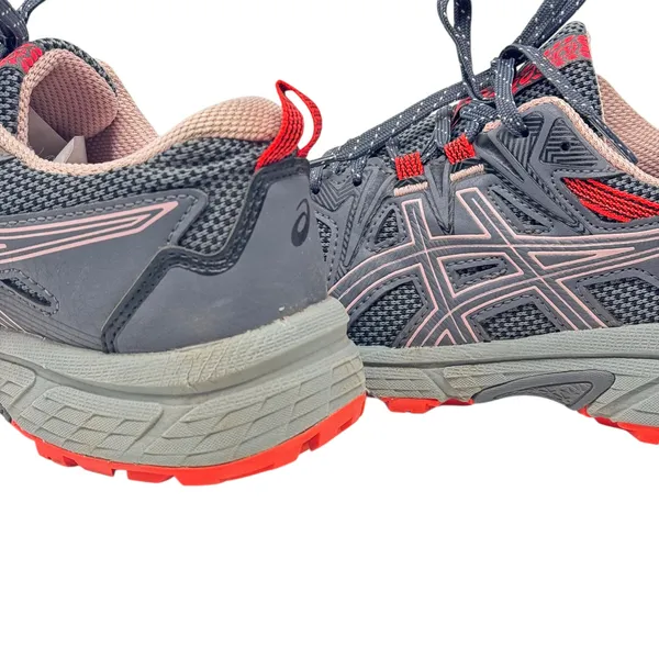 ASICS Women’s Gel-Venture 8 Grey & Peach Running Hiking Sneakers Size 8 - Image 6