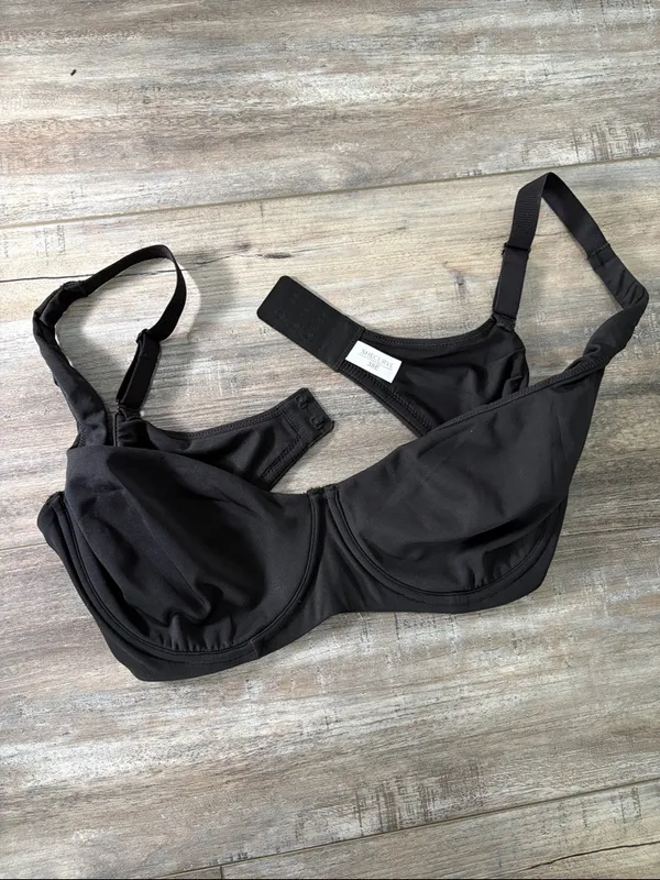 SheCurve Black Underwire Bra 38E Size undefined - Image 5