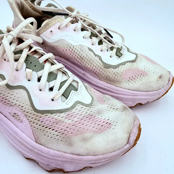Sorel Women's Kinetic Breakthru Day White & Pink Sneakers Size 8 - Image 3