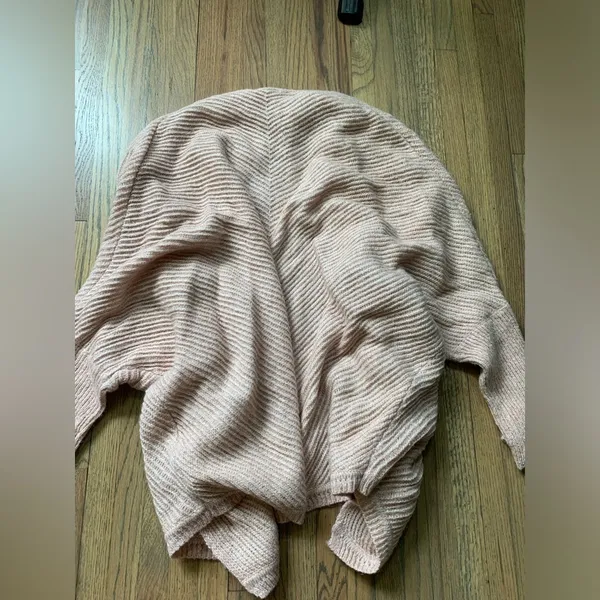 Sleeping in the snow pink cardigan small Anthropologie - Image 6