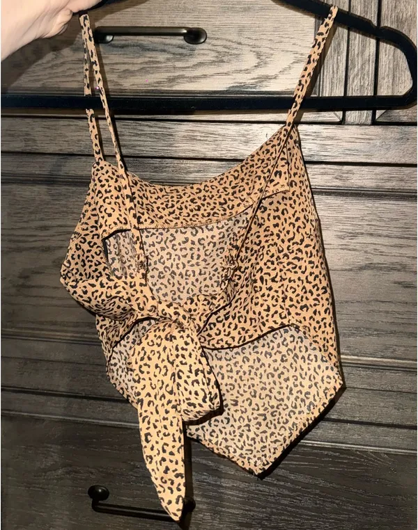 LA Hearts Cheetah top - Image 2