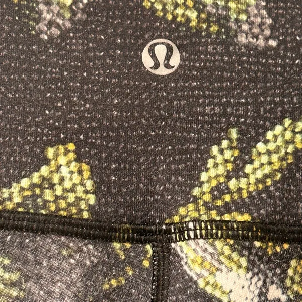 Lululemon Athletica Womens Wunder Under Leggings Multicolor Floral 24 Inch Waist - Image 5