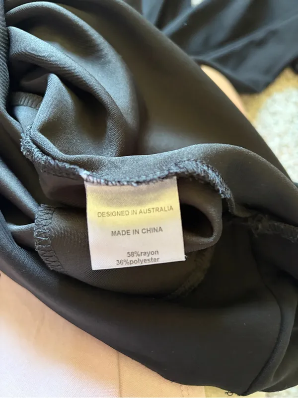 Angels Skinny Pants Women XL Black Pocket high Rise leggings 28 inseam business - Image 7