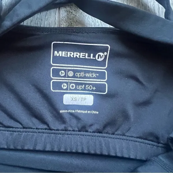 Merrell Opti-Wick Lily UPF 50+ Black Dress Size XS Active Sport Athletic Dress - Image 10