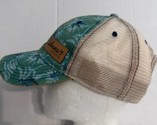 Legacy Cabana Green Palm-Print Cap - Image 5