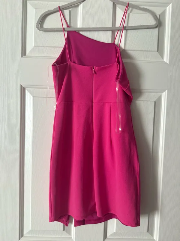 Lulus Asymmetrical Pink Dress - Image 2