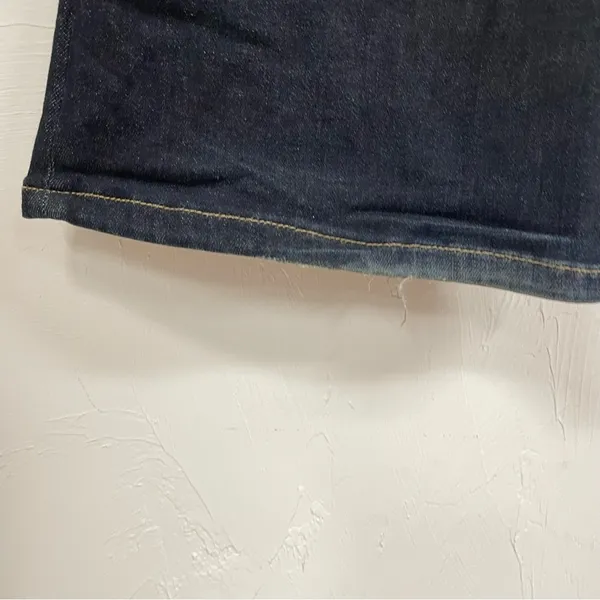 Banana Republic High Rise Flare Jeans Womens 28 Dark Wash Blue Denim Stretch - Image 9