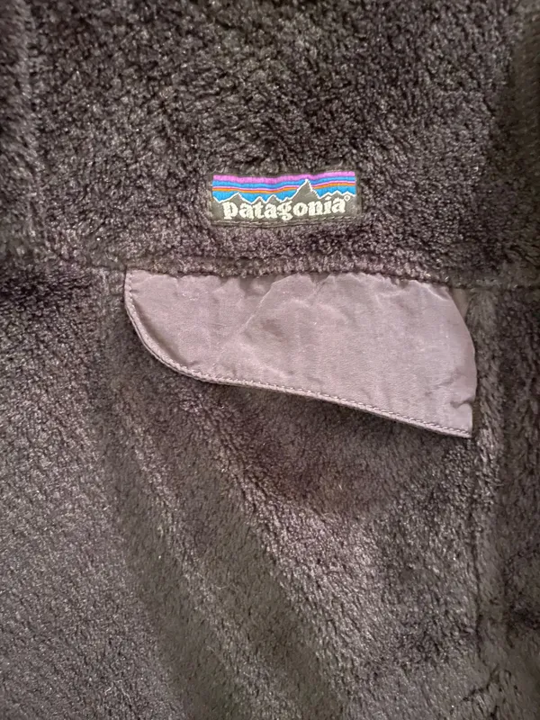 Patagonia Re-Tool Snap T Pullover Black Fleece Soft Warm Pockets Women’s XS - Image 2