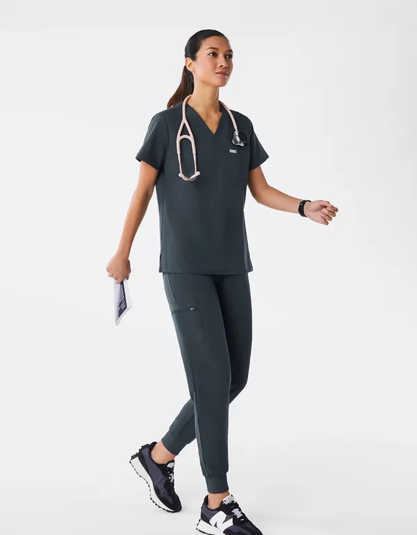 Catarina One-Pocket Scrub Top FIGS - Image 2