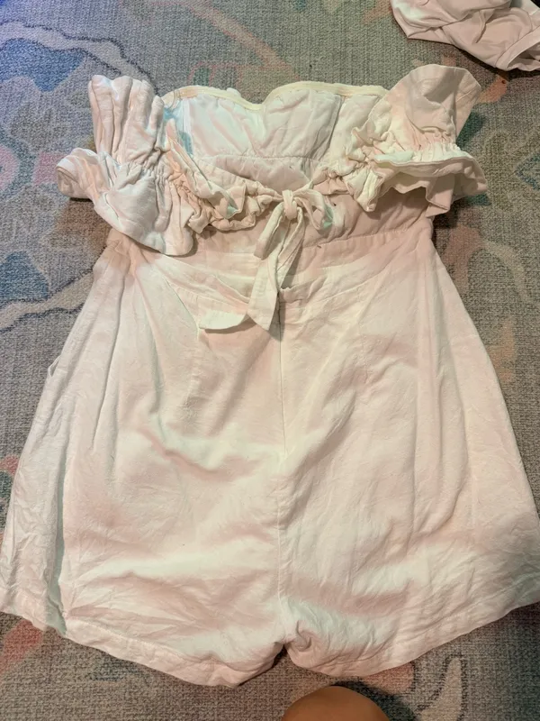White Entro romper  - Image 2