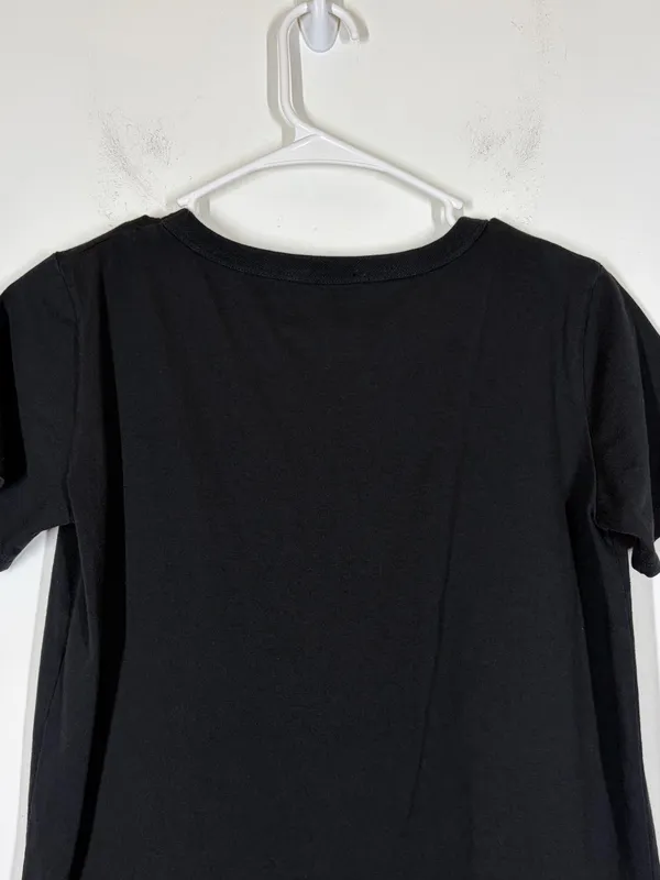 American Giant Black 100% Cotton T-shirt Midi Dress Size XS - Image 6