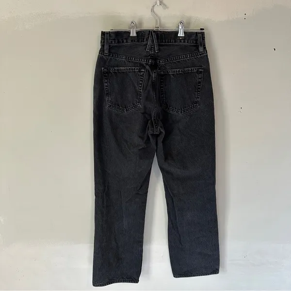 SLVRLAKE Denim London Black Straight Leg Jeans 26 - Image 3