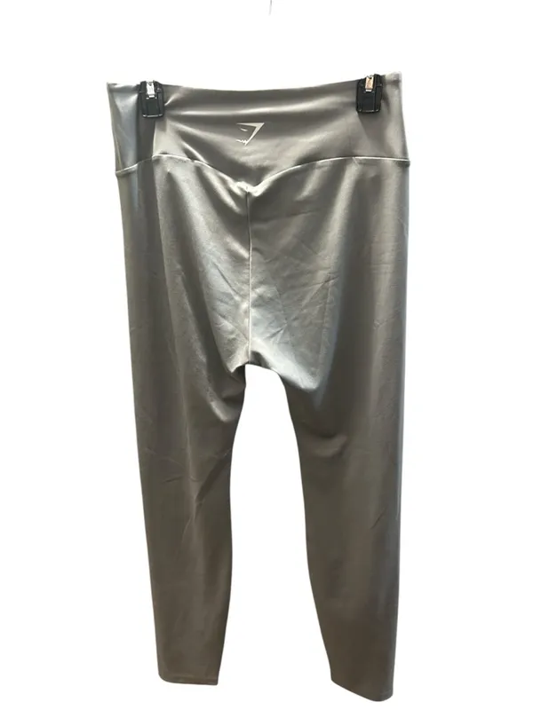 Gymshark high rise light grey activewear leggings size XXL yoga fitness - Image 9