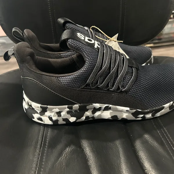 Adidas Lite Racer Adapt7 Running Black and White Sneakers size 6 - Image 6