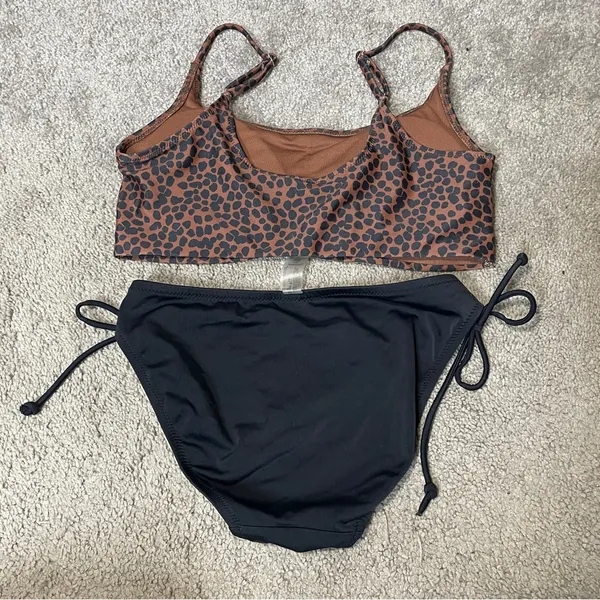 Victoria’s Secret bikini bottom Small Old Navy Scoop Neck Bikini‎ top size M - Image 6