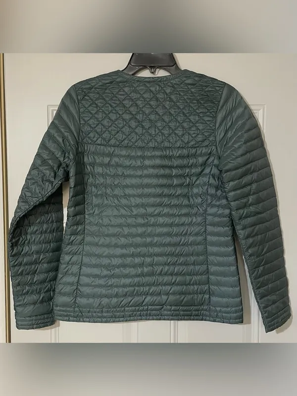 Patagonia Coastal Valley Down Collarless Goose Down Jacket Women Small Warm - Image 7