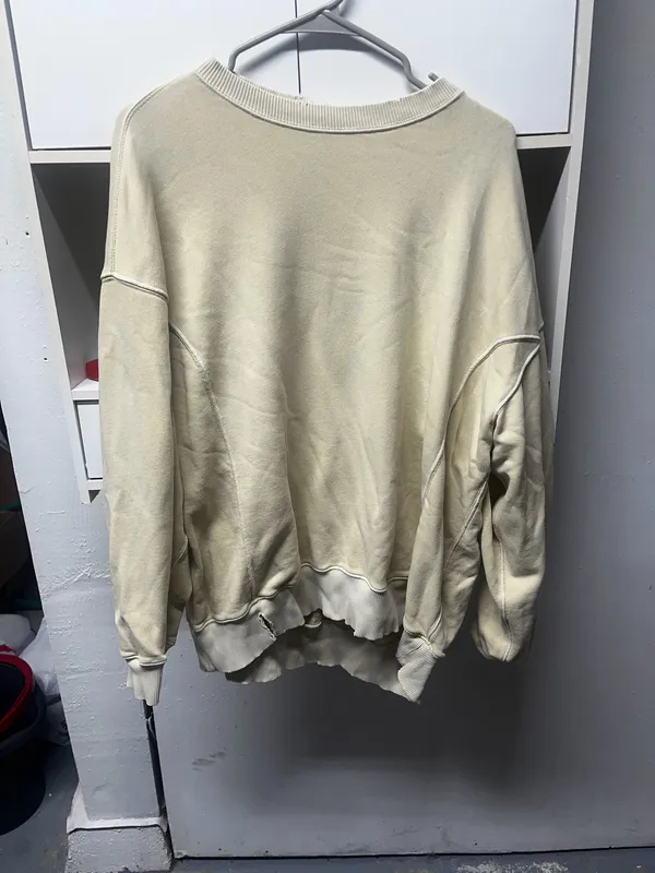 Aerie Sweatshirt Crewneck Small Distressed - Image 2
