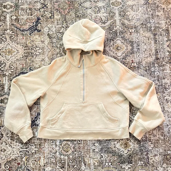Lululemon Scuba Half-Zip Hoodie XS/S - Image 4