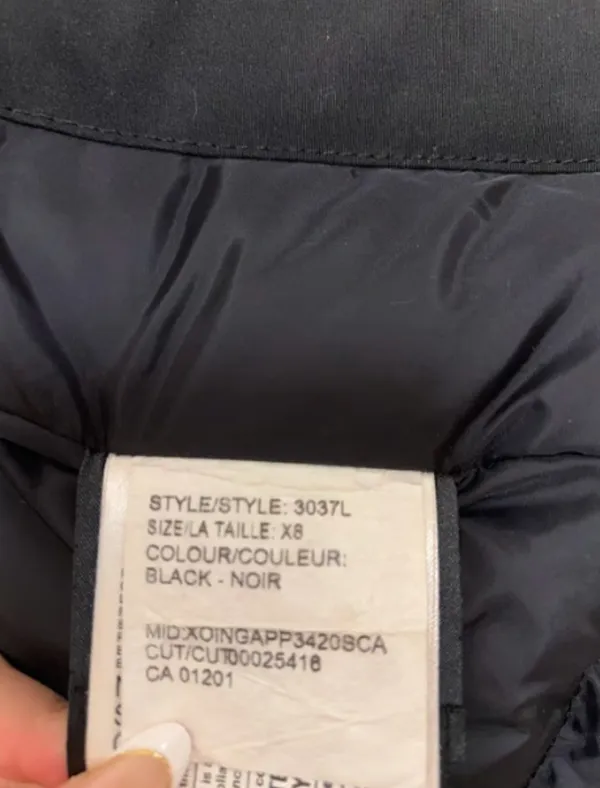 Authentic Canada Goose Jacket Women’s Size XS - Image 12