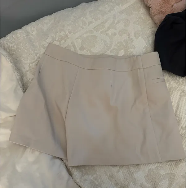 These Three Boutique High waisted wrap skort taupe - Image 7