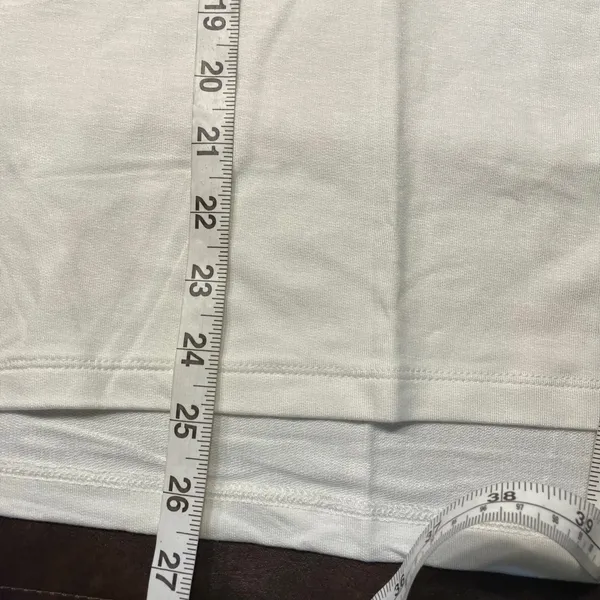Lou & Grey Signaturesoft Tunic Top Medium Moonlight Ivory Long Sleeve Nordstrom‎ - Image 16