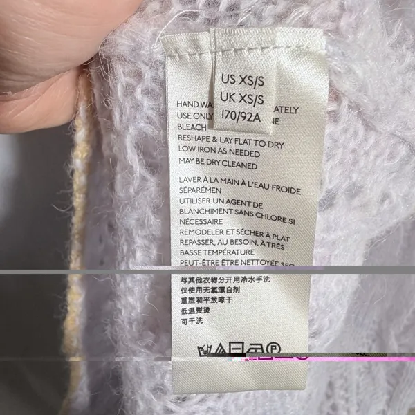NEW Free People Sugar Cloud Lilac Pirouette Sleeveless Sweater Maxi Dress XS/S - Image 10