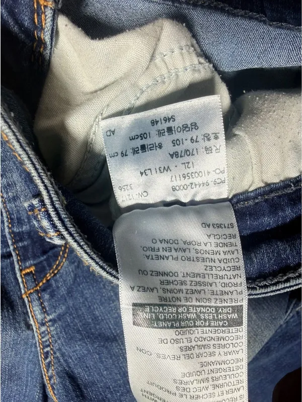 Levi’s Signature Modern Straight Women’s Jeans Size 12L W31 L34 Medium Wash - Image 5