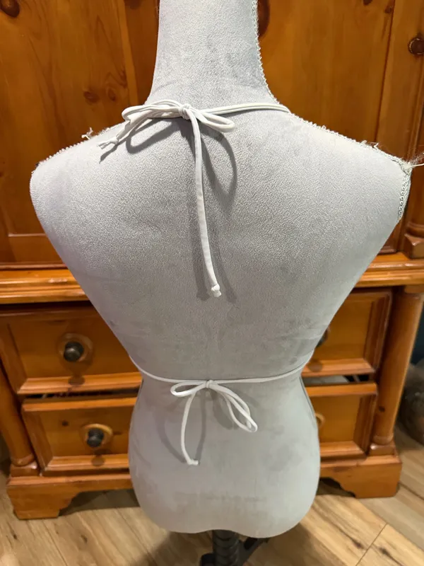 Boutine White Swim Top, Sz S - Image 2