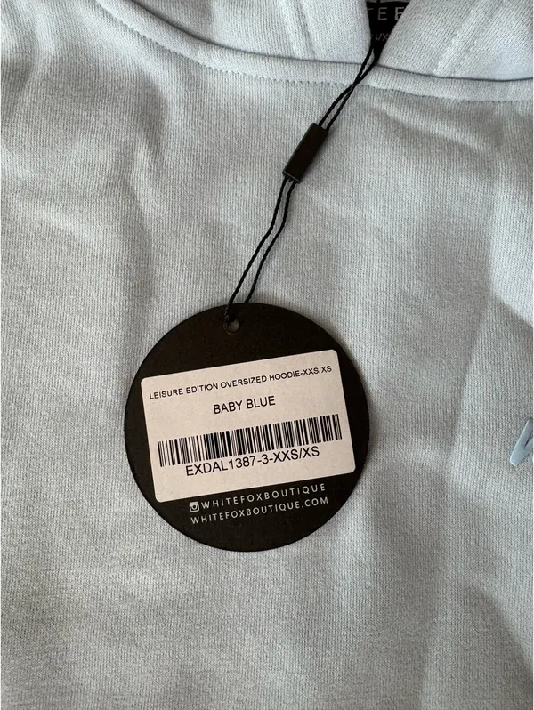 White Fox Boutique Lounge Hoodie NWT - Image 7