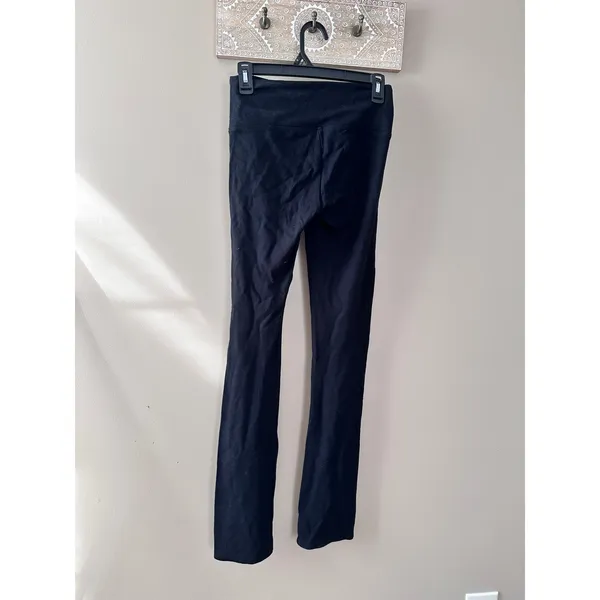Calvin Klein CK Black Flare Long Leggings XS - Image 3